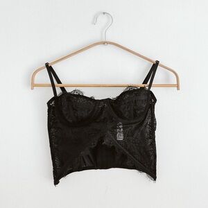 Urban Outfitters Out From Under Modern Love Corset Black - Size Small
